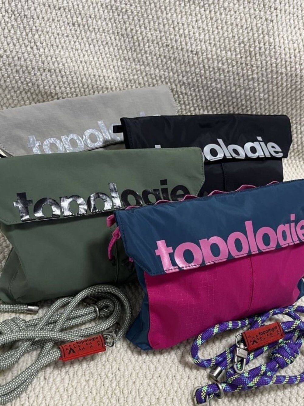 Pre-owned Topologie Shoulder Bag Crossbody Bag Sports Outdoor Bag Unisex